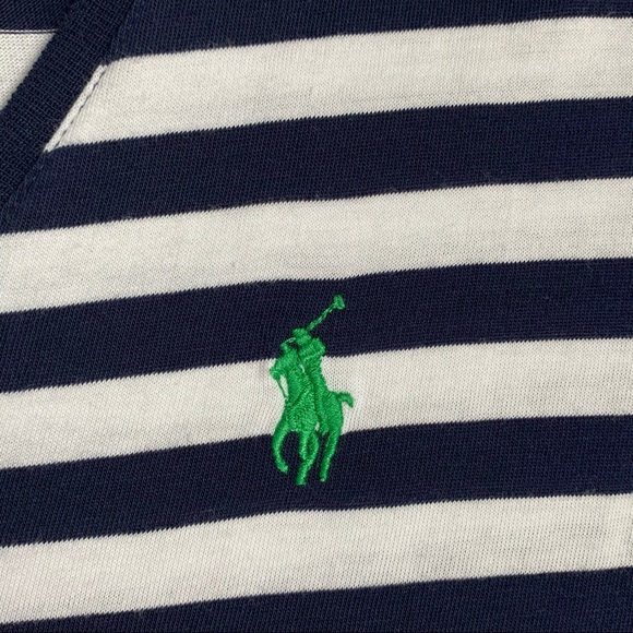 Ralph Lauren Sport Striped V-Neck Tee - Picture 4 of 7
